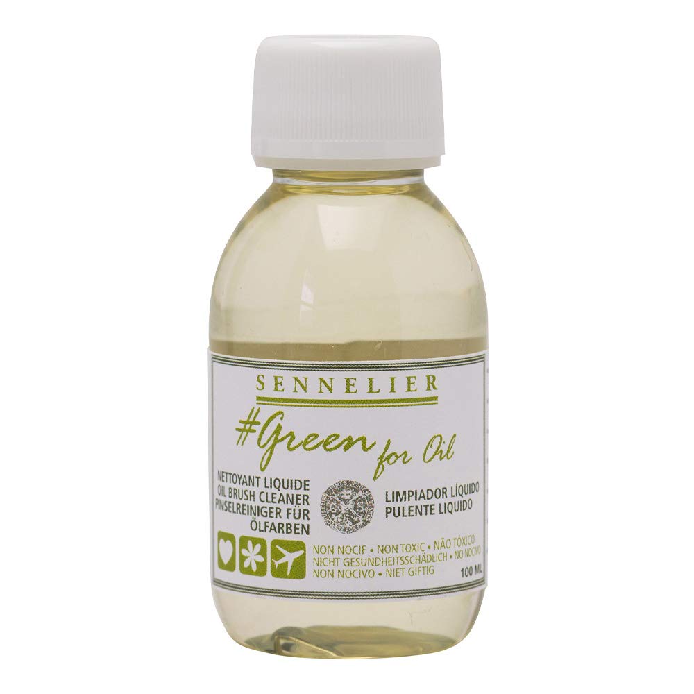 Nettoyant liquide 100ml Green for Oil - Sennelier