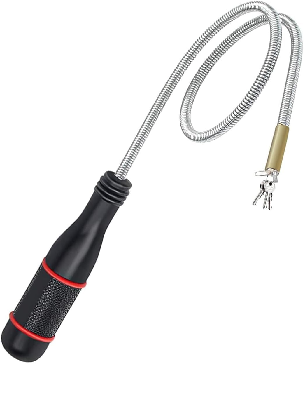 Herramienta de Recogida Magnética Flexible,Varita de Elevador Magnético,Herramienta Telescópica,Iman Flexible Extra Fuerte