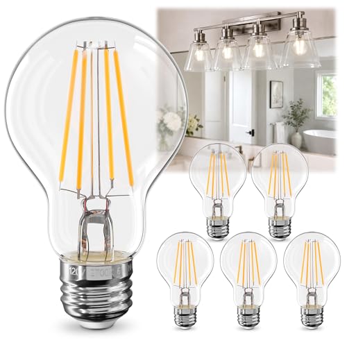 Gordon & Bond A19 6 Pack Clear Filament 2700K