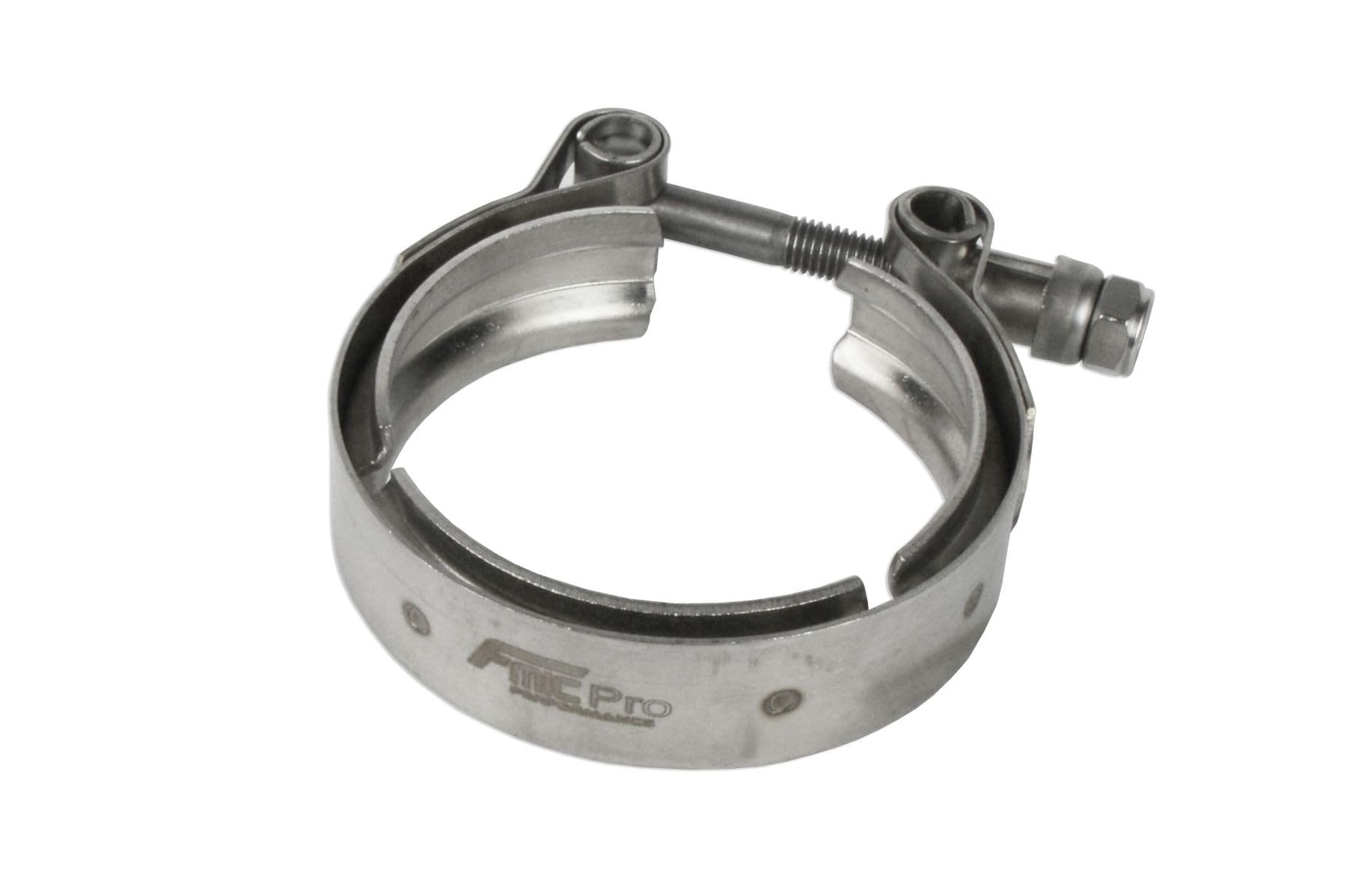 fmic.eu PERFORMANCE Collier V-Band échappement acier inoxydable, raccord tube d’échappement, bride V-Band, collier de serrage pour système d’échappement et turbo automobile 60MM (2,35 Zoll)