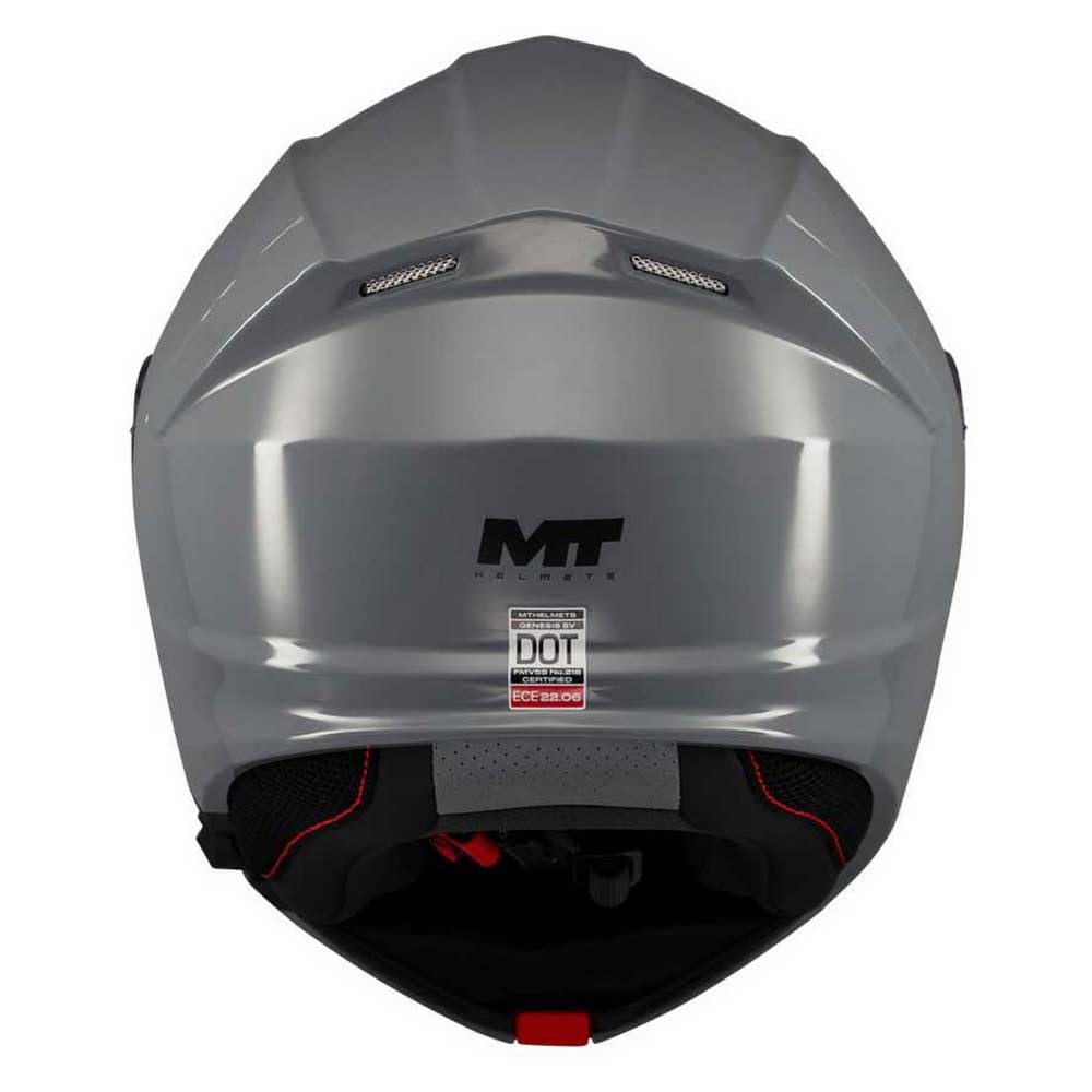 MT Helmets Genesis SV – Casco Moto Modular con Visor Solar Retráctil, Calota HIRP, Pantalla Antivaho y Preparado para Intercomunicador | Homologado ECE 22.06 & DOT