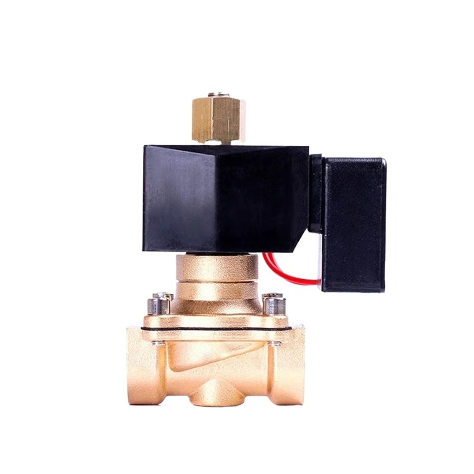 Uyqukggpsn 1/2 " " 2" Energy Saving Normally Open Solenoid Valve Brass Switch Valve Water Valve 220V 2V(",Bsp_220vac)