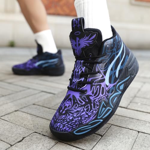 Zapatos de baloncesto masculinos deportivos para gimnasio y deporte al aire libre 3