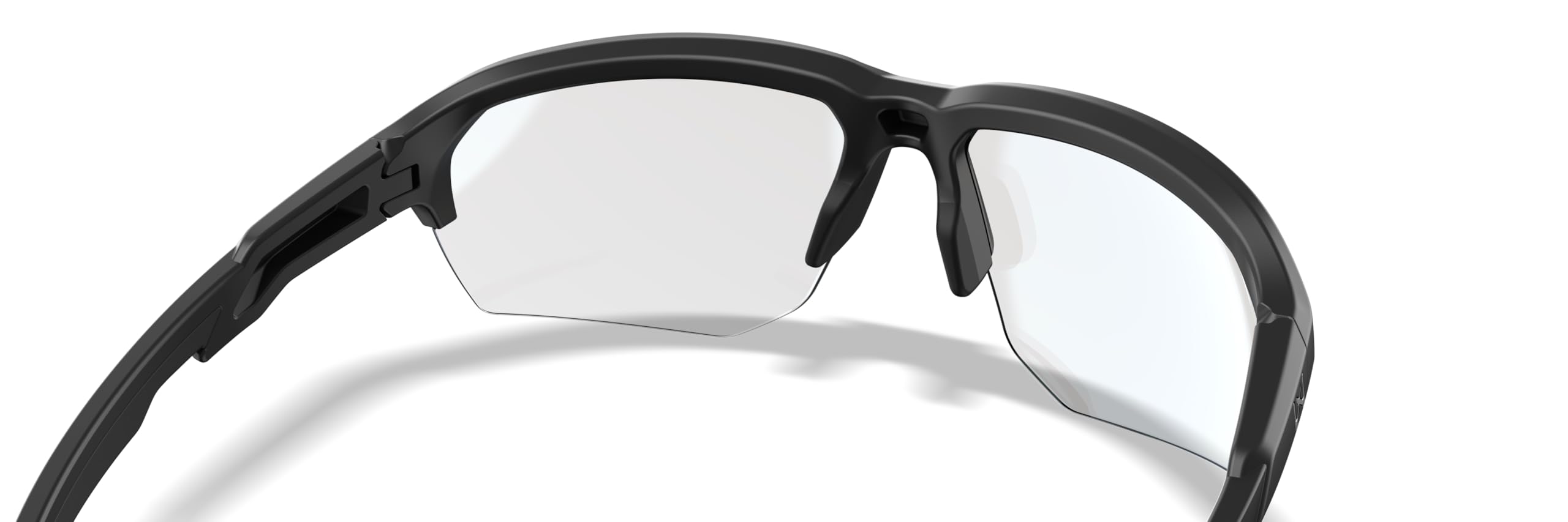 Wiley X JAKL - Gafas de sol balísticas, gafas de seguridad para hombres y mujeres, protección ocular UV para disparar y al aire libre (marco negro mate con paquete de lentes: lentes gris/transparente