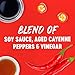 Frank’s RedHot Wings Sauce, General Tso, Dipping Sauce, For Chicken, Shrimp, Stir-Fry, Noodles, and More, 12 fl oz