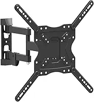ELG, FULL40_PRO, Suporte de Parede Multiarticulado, Movimentação Total para TVs de 26'' a 65'' com Maior Comprimento de Braço, Capacidade Máxima de 30 kg, Preto