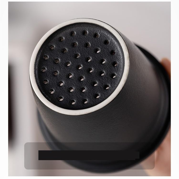 Tasse à thé Tasse à thé en céramique avec couvercle et filtre Récipient de trempage