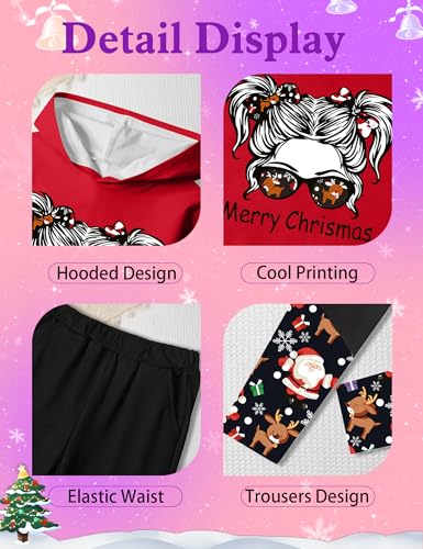 Image of Girls Fall Outfits Sweetie-girl Hoodie and Camo Pants Size 6-16