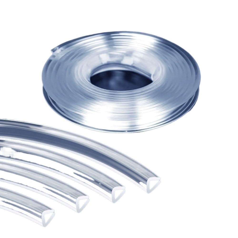 Edge Protector for Tables, Furniture Corner Guard Edge, U Shape Clear Self-Adhesive PVC or Strip 10Ft 8-9mm