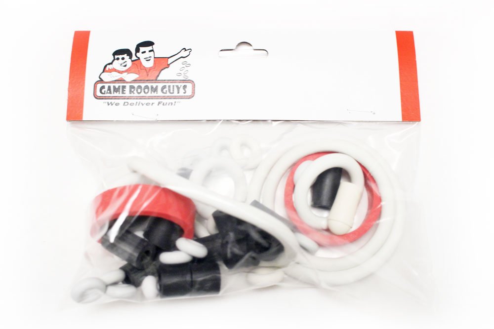 Game Room Guys Stern Pinball White Rubber Ring Kit Compatible with Austin Powers Pinball