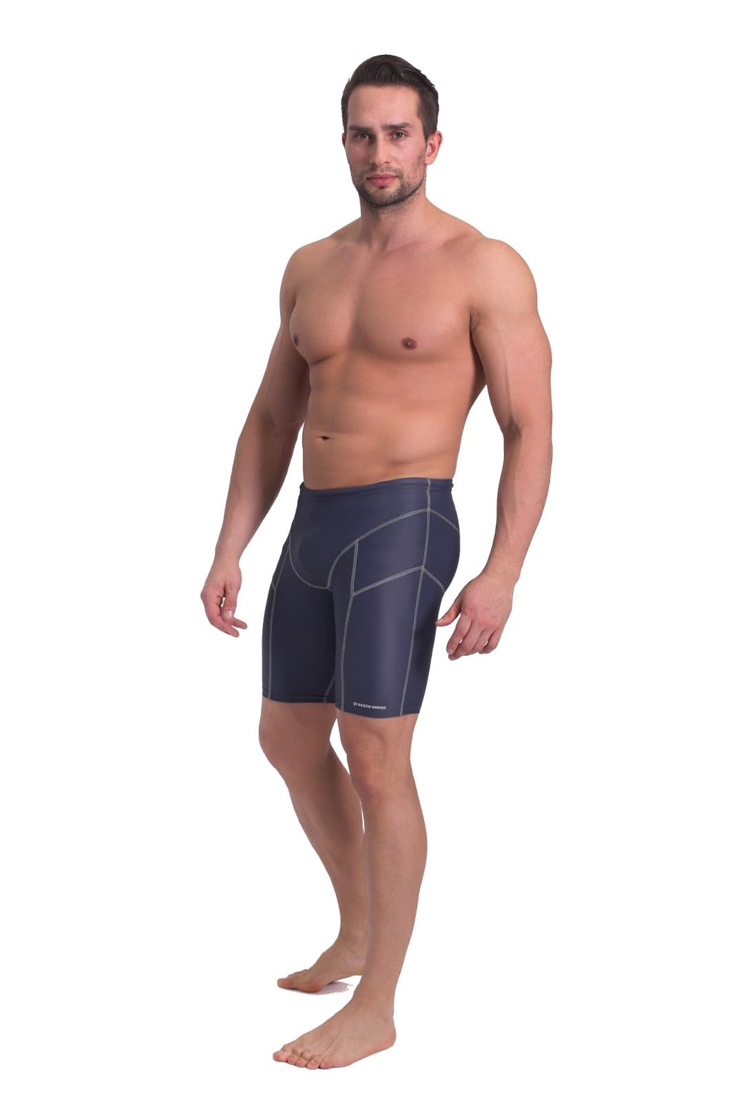 Sesto Senso Jammer Bañador para Hombre Bóxers Shark Surf Vela Deportes Acuáticos