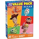 General Mills Snacks Other Disney Pixar Fruit Snacks, Value Pack, 20 Count, 16 oz