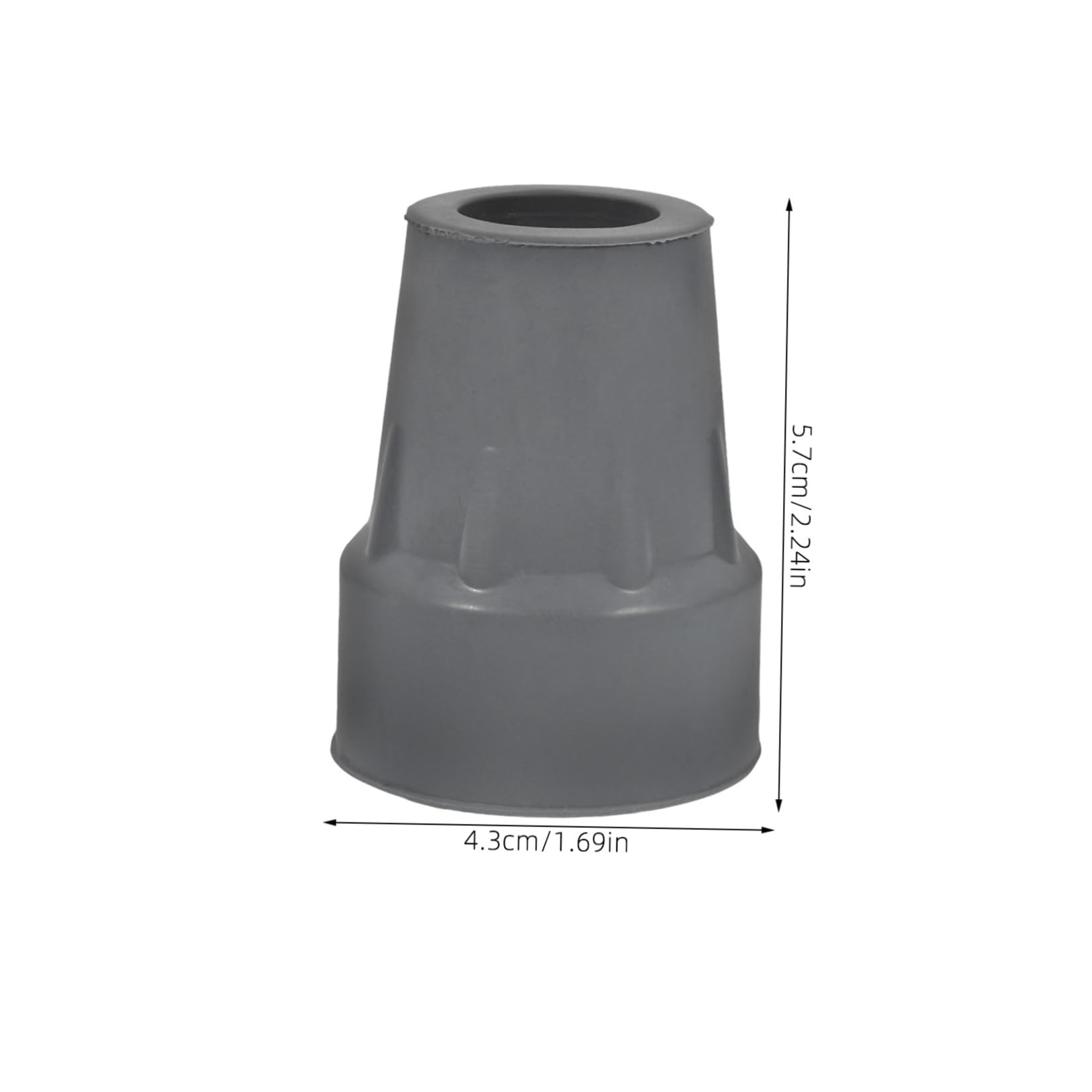 Ipetboom 24pièces Embouts Caoutchouc Antidérapants Pour Béquilles Et Bâtons De Marche Accessoires De Remplacement Robustes Pour Canes Et Pôles De Randonnée