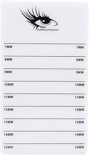Eyelash extension pad, acrylic hand board, eyelash support, graft eyelash spacer, false eyelash tray, for false eyelash grafting 7-15mm