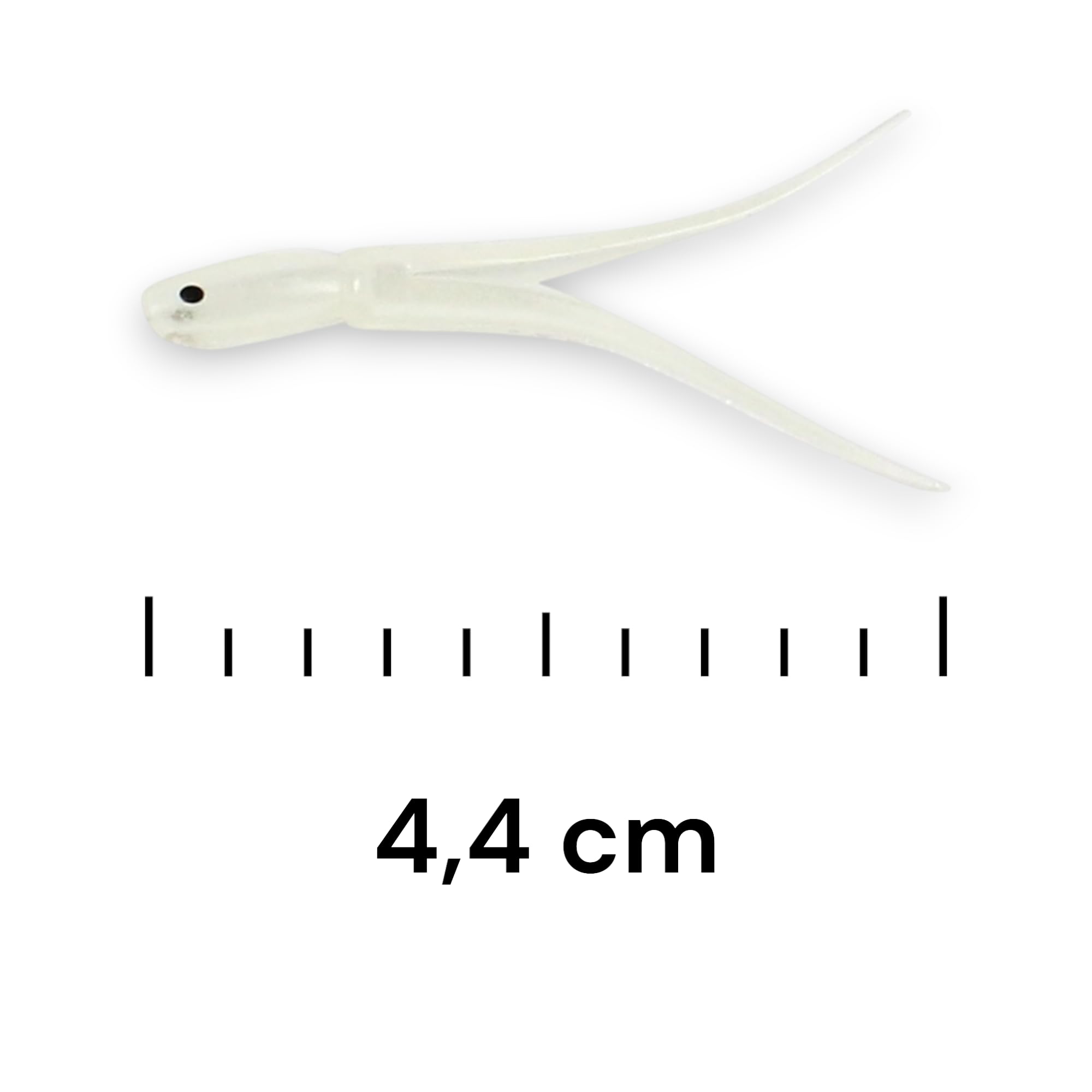 20 pezzi di Polpi Luminosi Rondini SHIRASU 4,4cm - Esca Artificiale Luminosa - Esca di Gomma per Sabiki Rig - Aringhe & Sgombro & Calamari - Esche da Pesca in Acqua Salata - Fishing Set