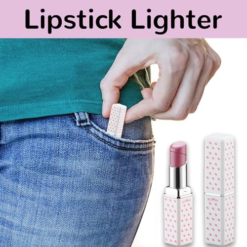 Encendedor Butano Femenino Llama Suave Estilo Lápiz Labial miniatura 2
