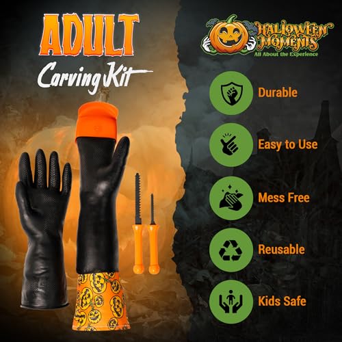 Halloween Moments Pumpkin Scraper Glove