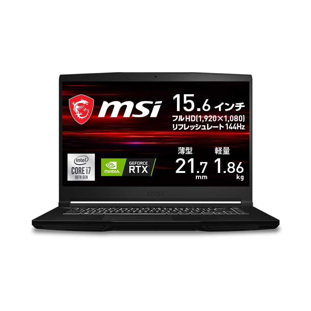Amazon.co.jp: 【NVIDIA最新RTX3050搭載・薄型軽量】MSI 