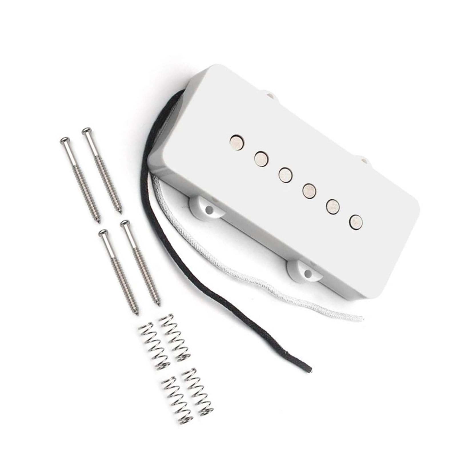 Alnico 5 Retro Single Coil 6 Saitiger E Gitarren Tonabnehmer N 8.1 KB 8.8 K(White N and B)