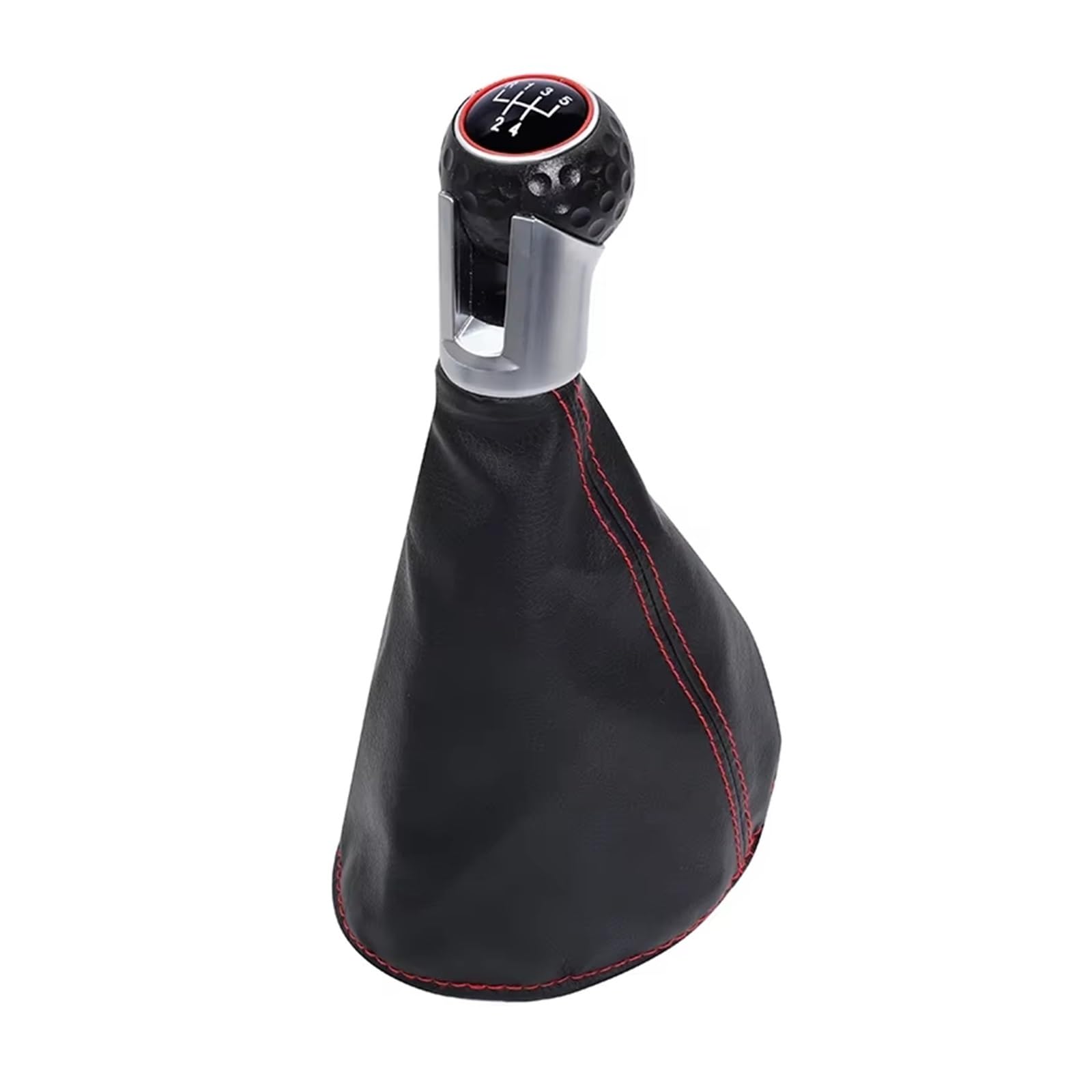 GHQFROP Transmission Gear Shift Knob for Seat for Ibiza 1996-2001 for Cordoba for Inca 5/6 Speed Manual Transmission Gear Knob Lever Stick Shift Car Gear Stick Knob(C-5 Speed)