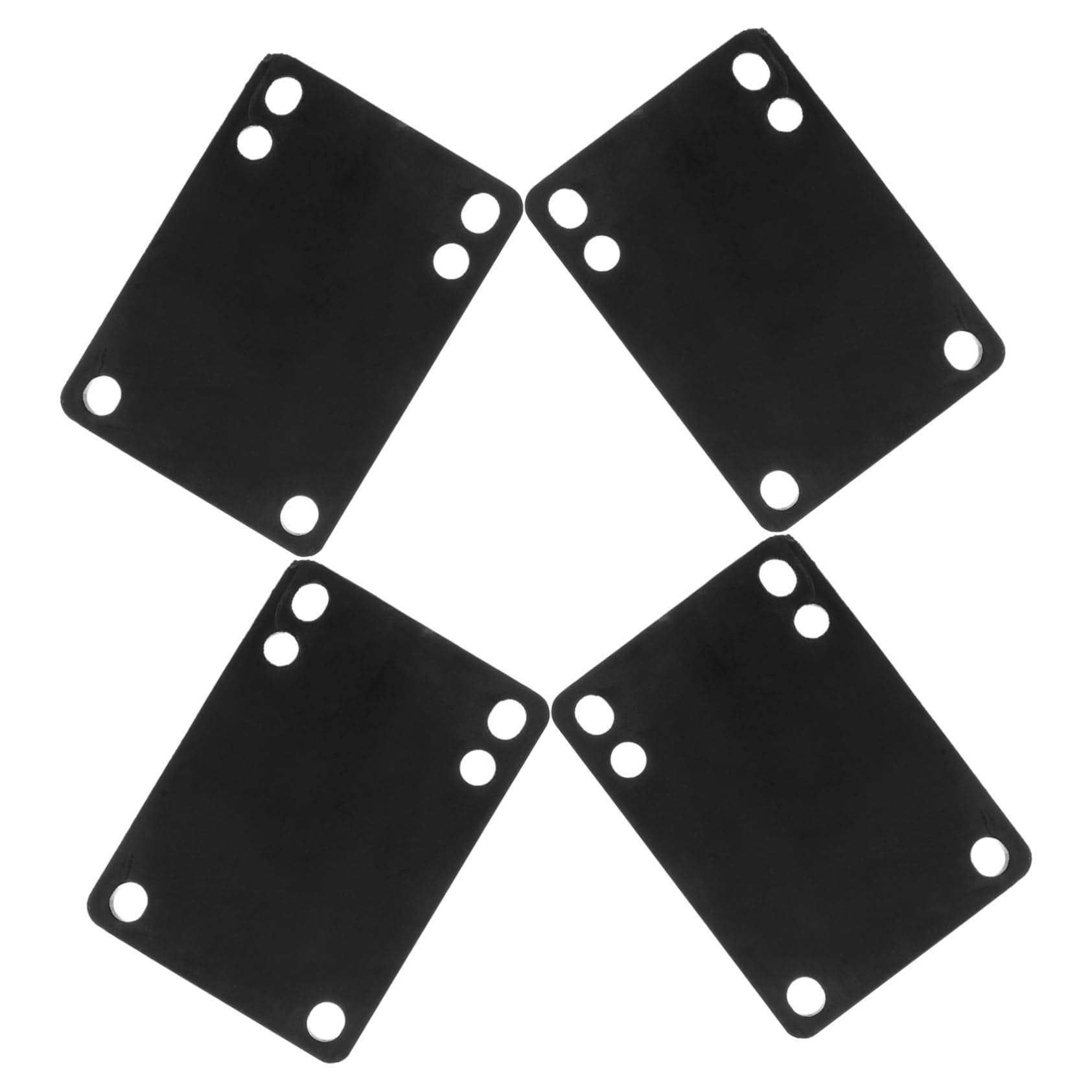 Toddmomy 4pcs Skateboard Damping Pad Shockproof Gaskets for Enhanced for Skateboard Trucks for Skateboarding Enthusiasts Height Increase