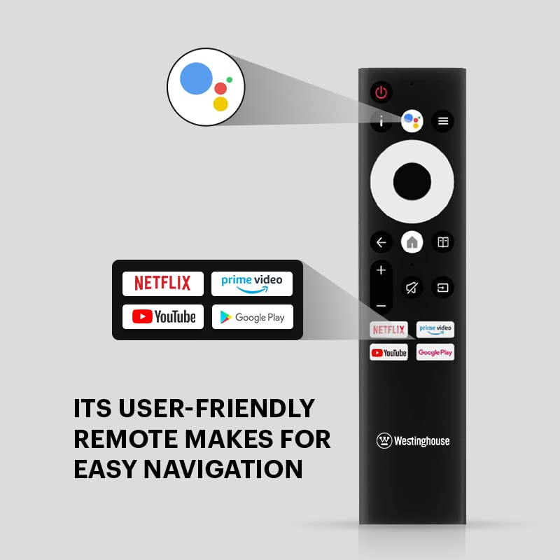 Image of Westinghouse 139 cm (55 inches) Quantum Series 4K Ultra HD Smart Certified Android LED TV WH55PU80 (Black)