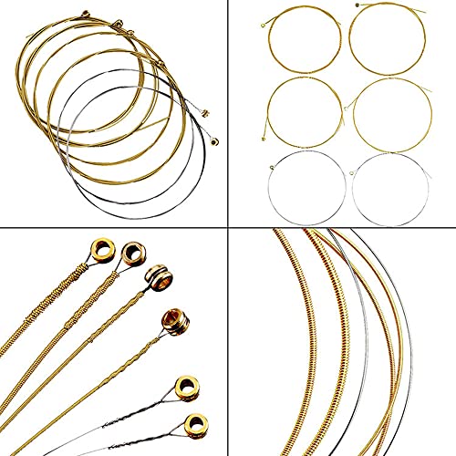 SHUIYUE 3 Ensembles de Cordes de Guitare Folk Folk Acoustique Cordes en Acier Inoxydable Fil Noyau en Alliage de cuivre… - Les Beatles, Paul McCartney, John Lennon, RIngo Starr, George Harrison SHUIYUE 3 Ensembles de Cordes de Guitare Folk Folk Acoustique Cordes en Acier Inoxydable Fil Noyau en Alliage de cuivre… – Image 4