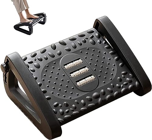 Swejos Foot Rest Under Desk at Work Adjustable Office Chair Footrest Under The Table Foot Stool for Office Chair & Gaming Chair, Ergonomic Design