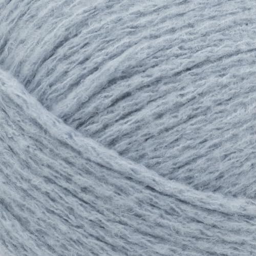 Image of Lion Brand Yarn, Feels Like Butta Soft Crochet Yarn, Polar Blue, 3 Pack