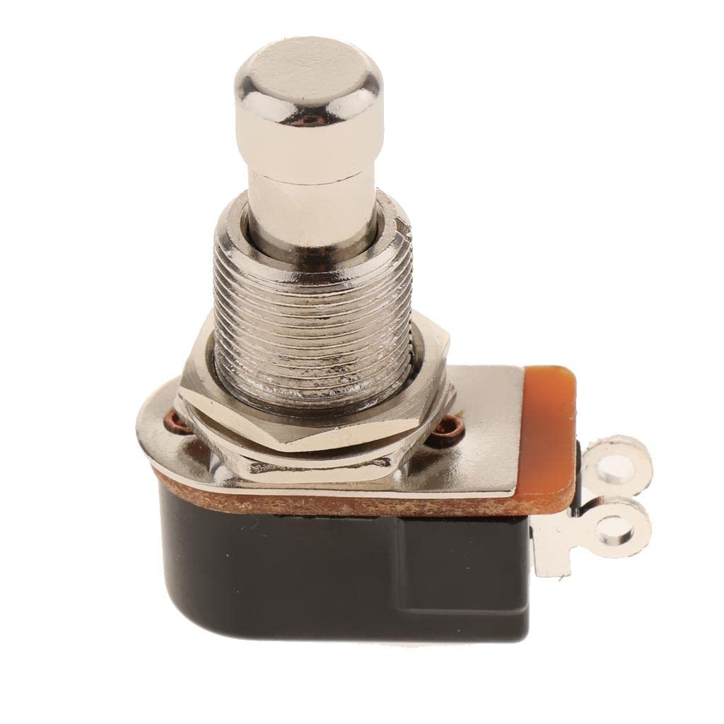 UJEAVETTE 1 Piece Metal Button Switch Feet Pedal Button Stomp Foot Switch-image-26