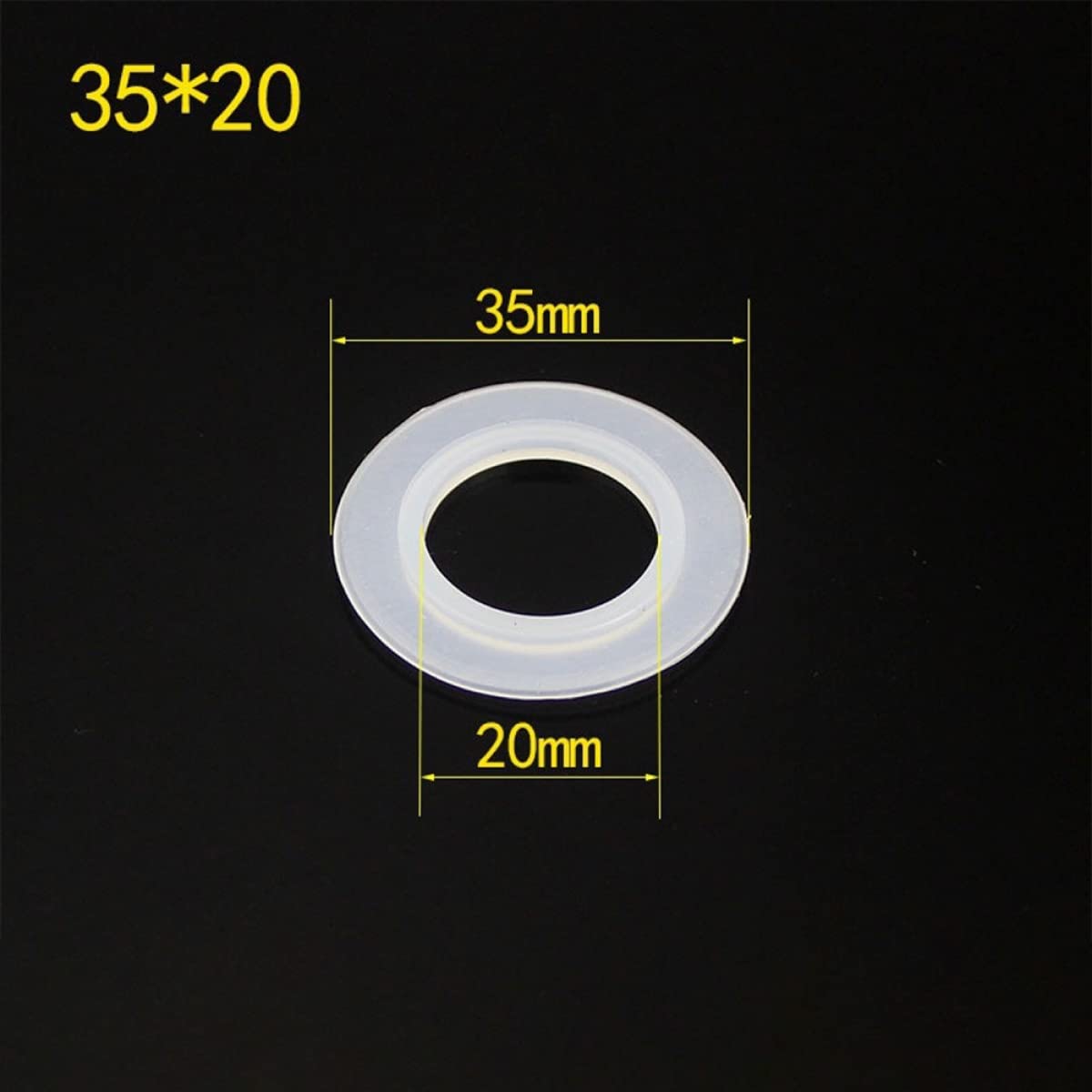 Aallo Pack van 3 badplug afdichtingsring afdichtingspakkingen O-ringen rubber pop-up klep afvalmontage voor gootsteen 39mm/1.5in voor metalen bassin pluggen- zwart