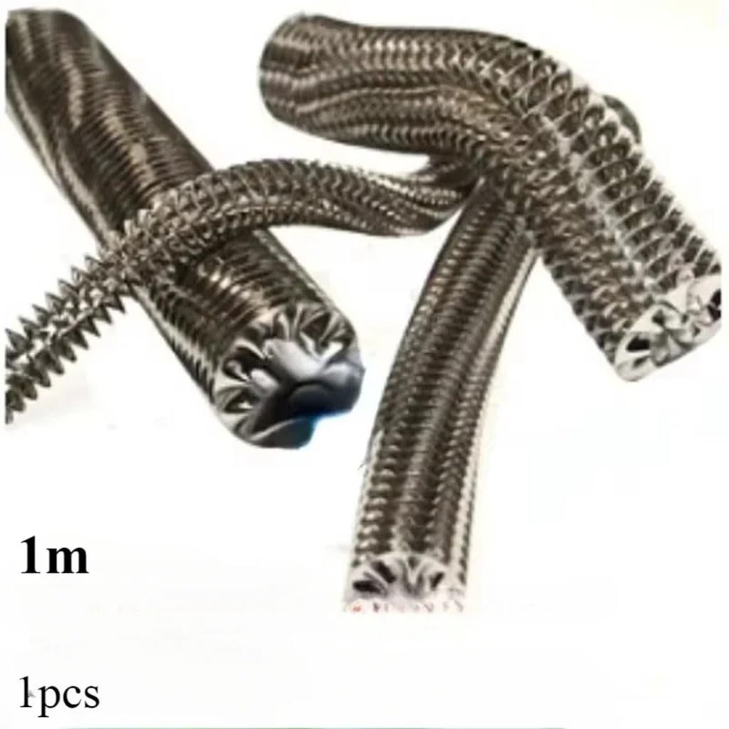 Dissipateur thermique à ailettes creuses en spirale SUS 1M - Conduction thermique et durabilité supérieures