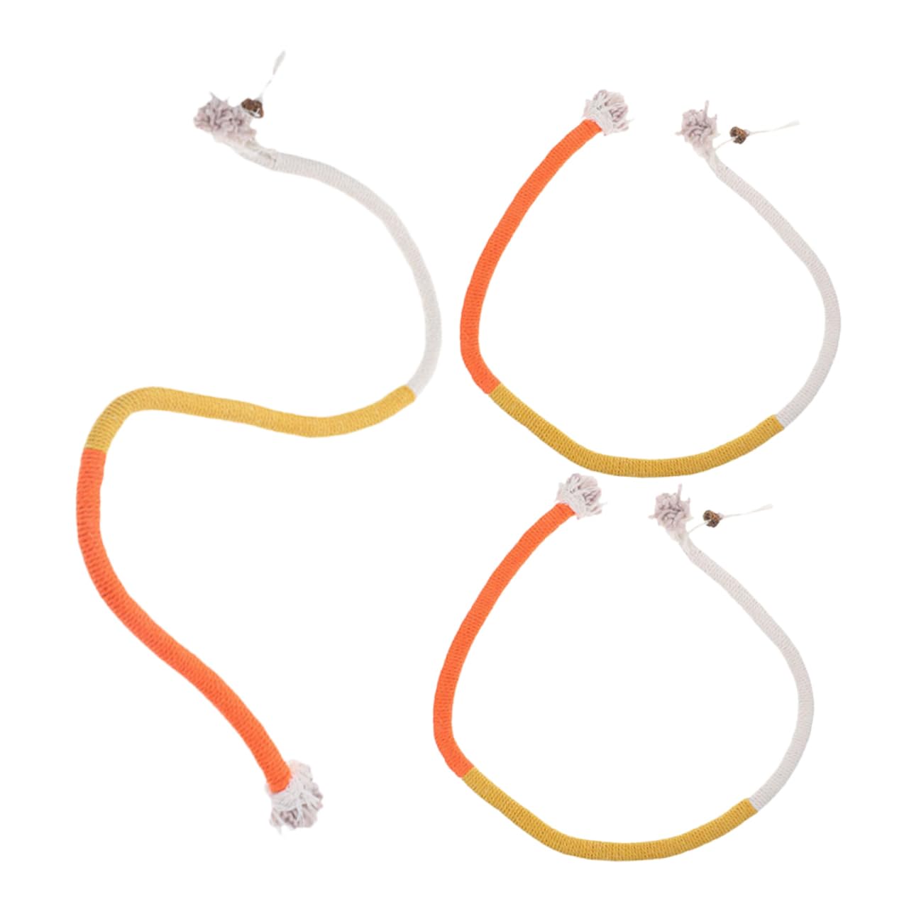 Yardwe 12 Pièces Corde À Mâcher pour Chat Jouets De Meulage De Voiture Jouet pour Chat Jouets De Meulage De Dents De Chat Corde De e De Dents De pour Animaux De