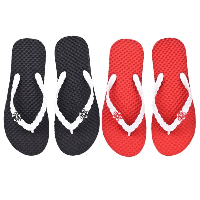 Women’s Acupressure Comfort Slippers Lightweight Indoor & Outdoor...