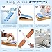 Leking Professional Knife Sharpener & Sharpening Stone Set: 1000/6000 Grit Dual-Sided Whetstone(7