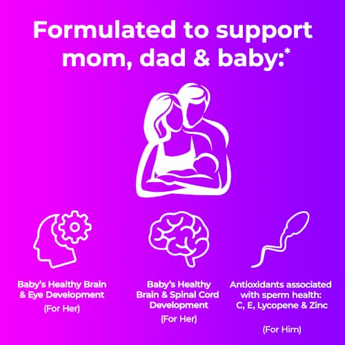 Image of One A Day Men's & Women's Pre-Pregnancy Multivitamin Softgel including Vitamins A, Vitamin C, Vitamin D, B6, B12, Folic Acid & more, 30+30 Count, Supplement for Before, During, and Postnatal