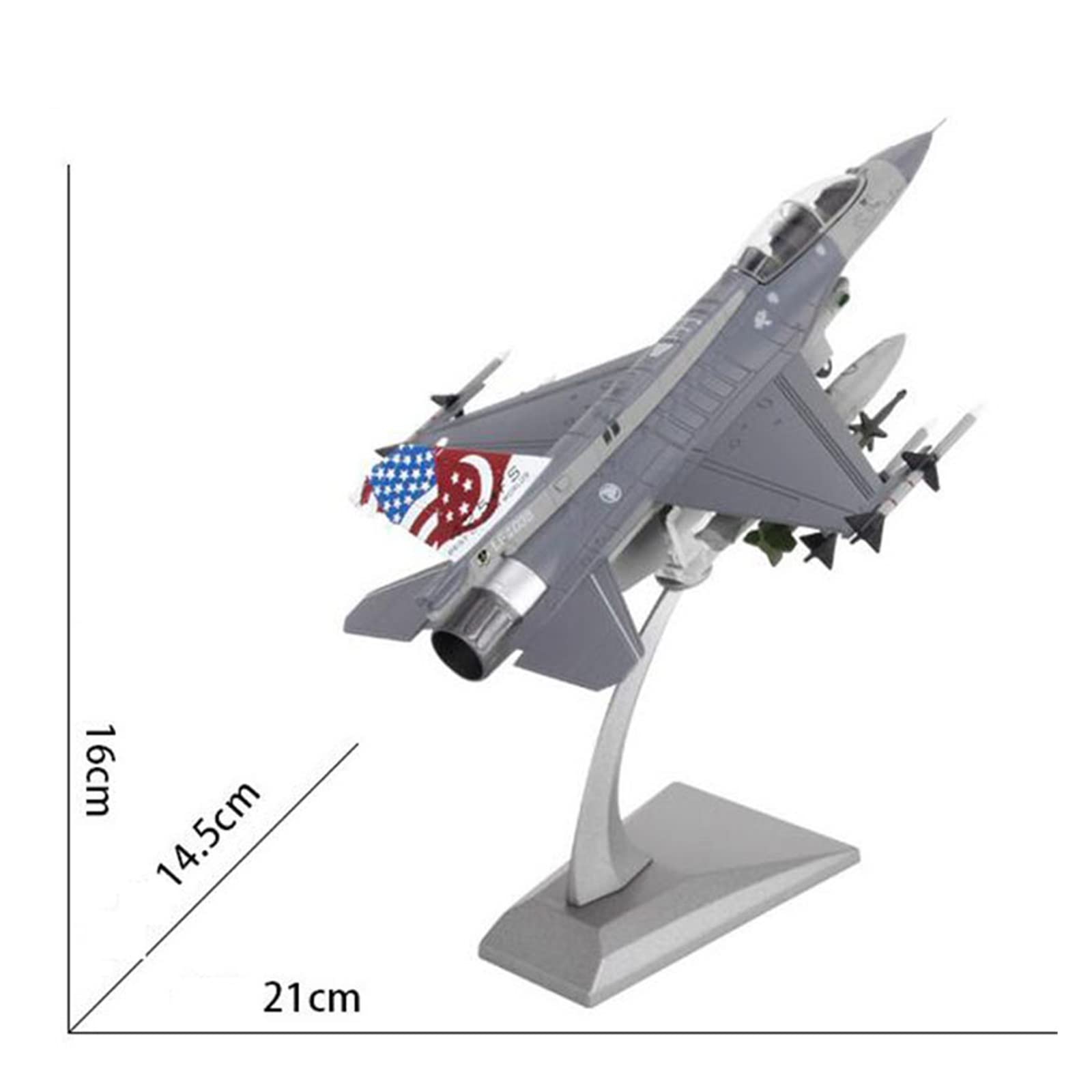 1 72 Adatto per Navy Army F16 F-16D Fighting Falcon Modello di Aeroplano Giocattolo per Adulti Display Serie Hobby Playgame Kit