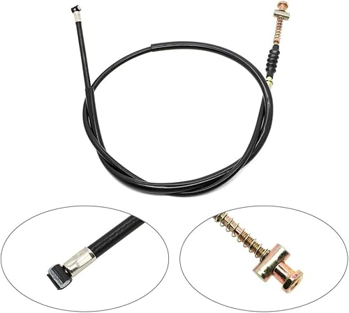 Miniatura 3 de Alpha Rider 47 "negro motocicleta cable de freno delantero para Honda C70 XL70 CL70 SL70 70cc 90cc Z50 Scooter