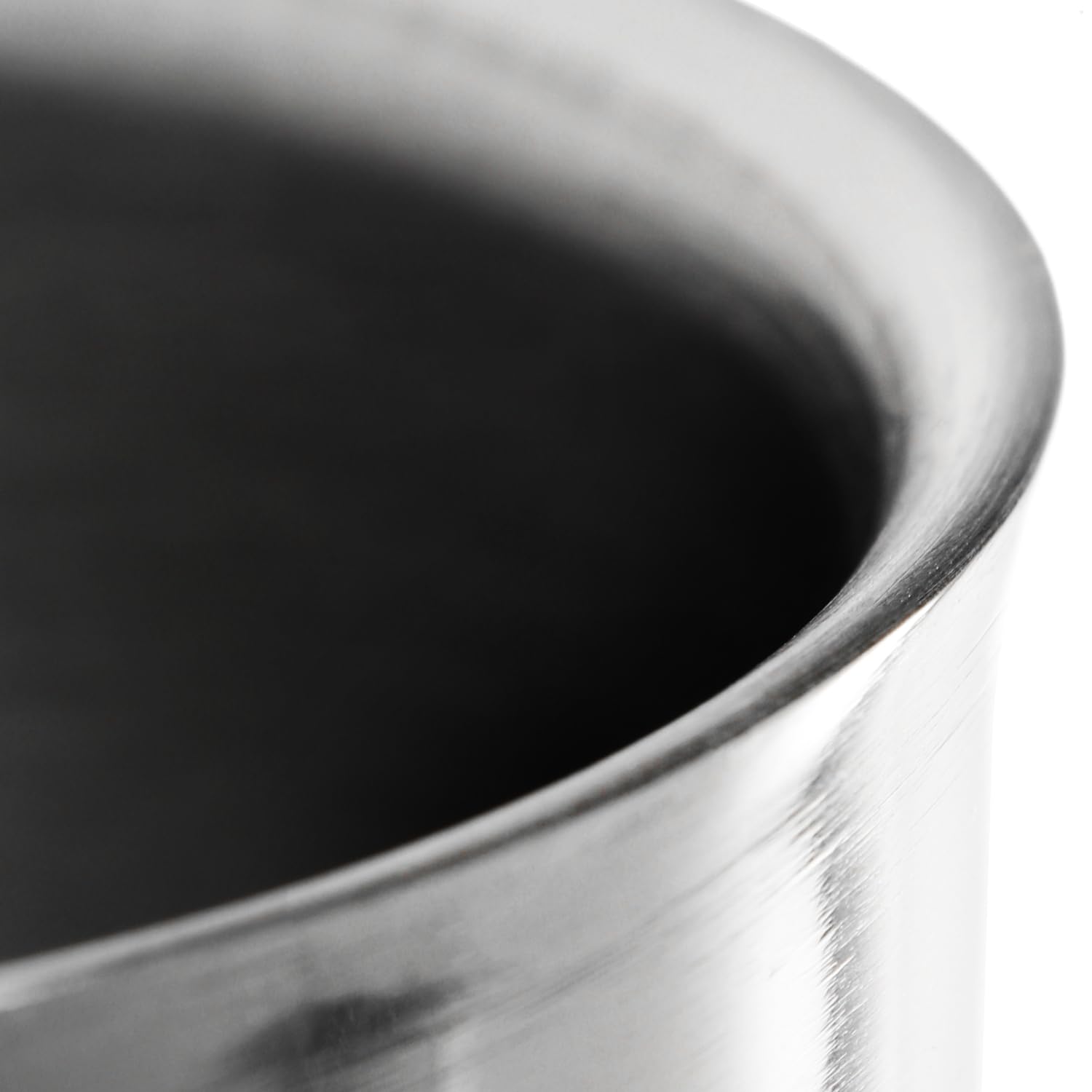COM-FOUR® Enfriador de champán 6x de acero inoxidable con correa de piel sintética - Enfriador de botellas para vino espumoso y vino - Cubitera de doble pared (6 piezas - plata/marrón)