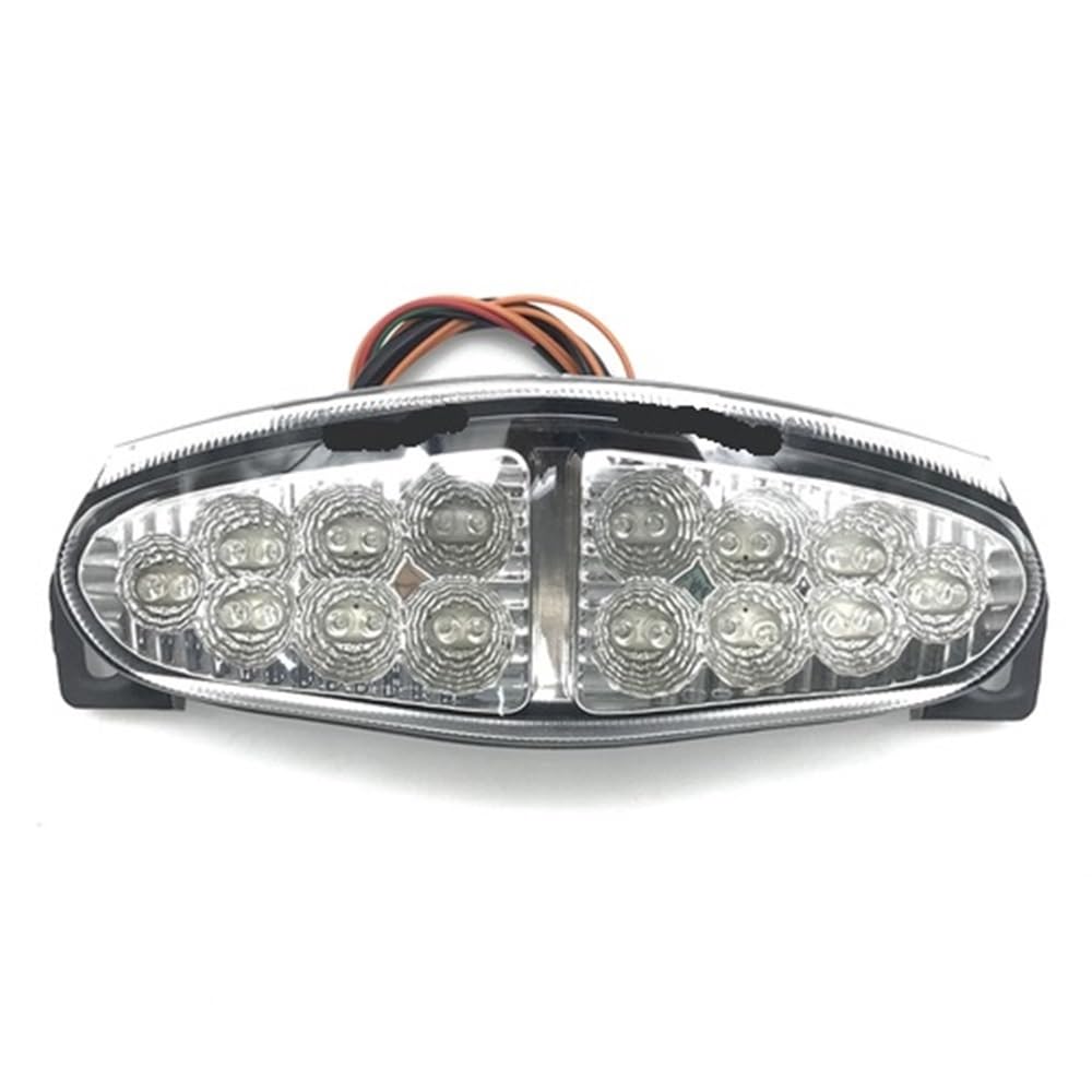 Luz trasera de motocicleta integrada para solucionar fallos de visibilidad trasera 8