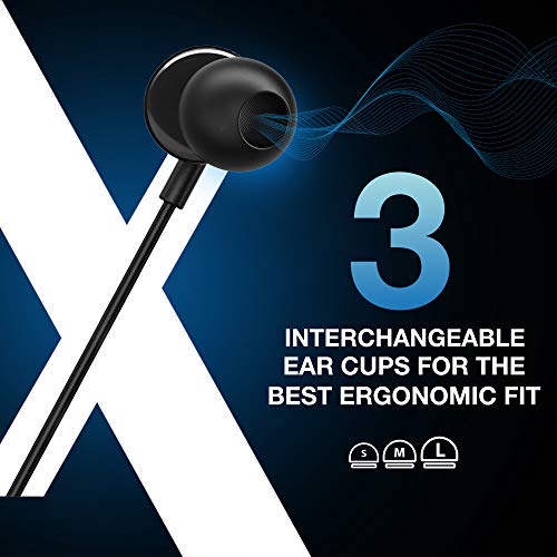 Image of FLiX (Beetel Tone 110 Wired in Ear Earphones with Mic (Black)