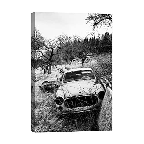 Canvas painting auto moto 80 x 120 cm lights in the dark DCM011-2