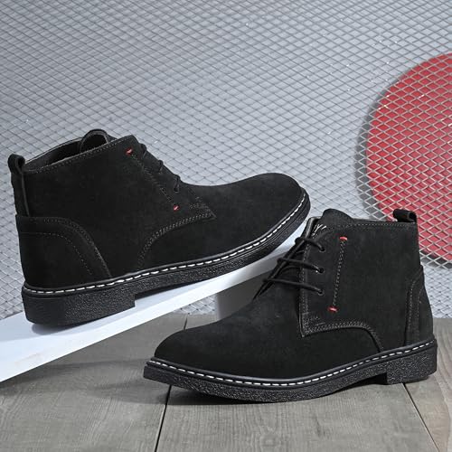 Image of layasa Boot For Men | Synthetic Leather Suede Men Boot | Boot | Comfort Material Suede Casual Men Boot