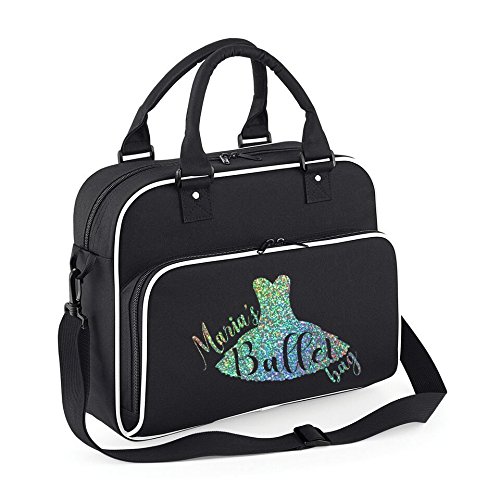 Personalised Name Ballet Bag Dance Bag Girls Personalised Bags Jazz Bag