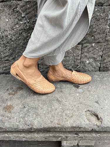 Macarena Collection Sandals women Huarache Sandal Colorful Leather Mexican Style 21234