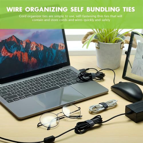 Image of WILLBOND 1 /2 Inch X 90 ft 1 Roll of Heavy Duty Industrial Hook and Loop Strap Roll, Reusable Nylon Cable Management Strap for Server Rack, Workshop, HVAC Wiring, Cable Organizer Wrap