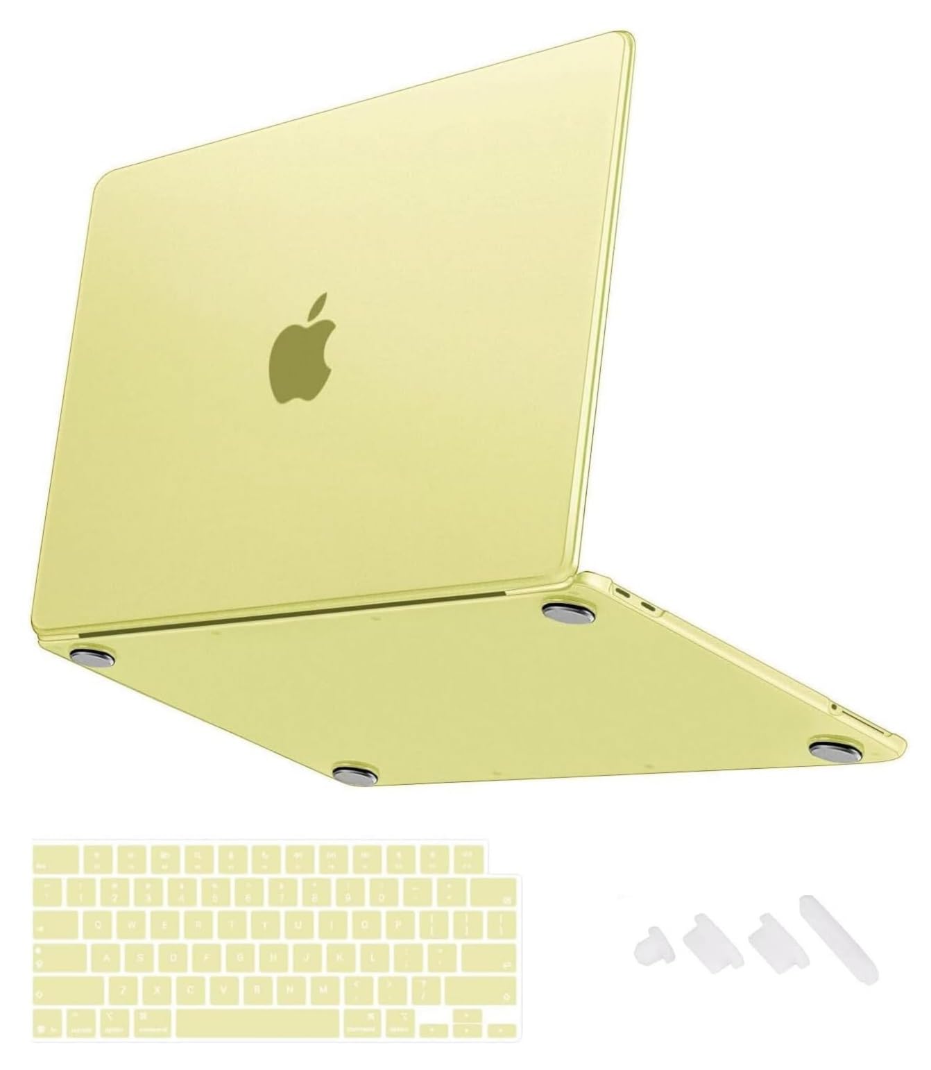 Midkart Compatible with MacBook Neo Case 13 inch 2026 Release Model A3404 with A18 Pro Chip Hard Shell Case Cover with Keyguard and Dustplugs, Crystal Citrus — Amazon image 24