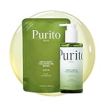 PURITO From Green Cleansing Oil Set(Original+Refill), Fragrance-Free, Gentle Vegan Oil Cleanser for Face & Eyes, for Sunscreen & Waterproof Makeup, Cruelty-Free Korean Skin Care 13.52 fl.oz / 400ml