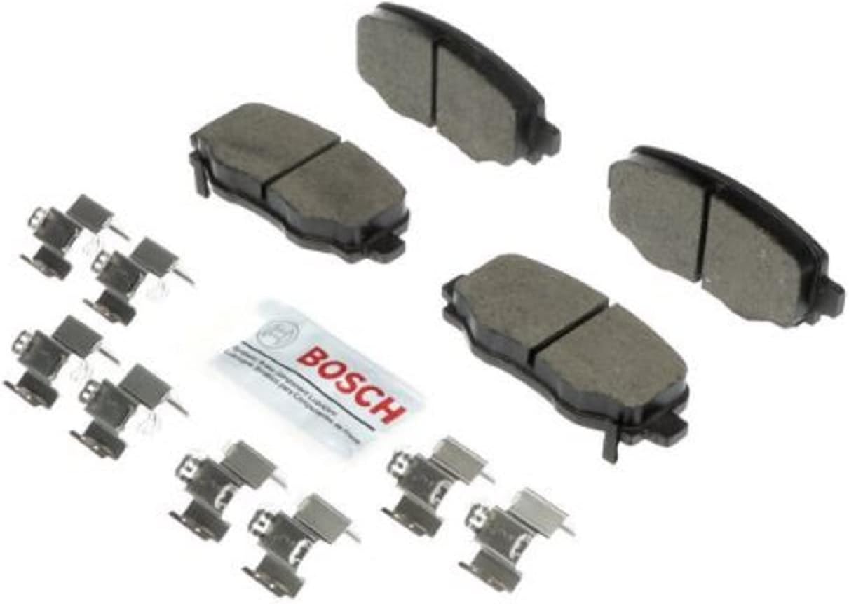 BOSCH BC1734 QuietCast Premium Ceramic Disc Brake Pad Set - Compatible with Select Chrysler 200; Jeep Cherokee; REAR