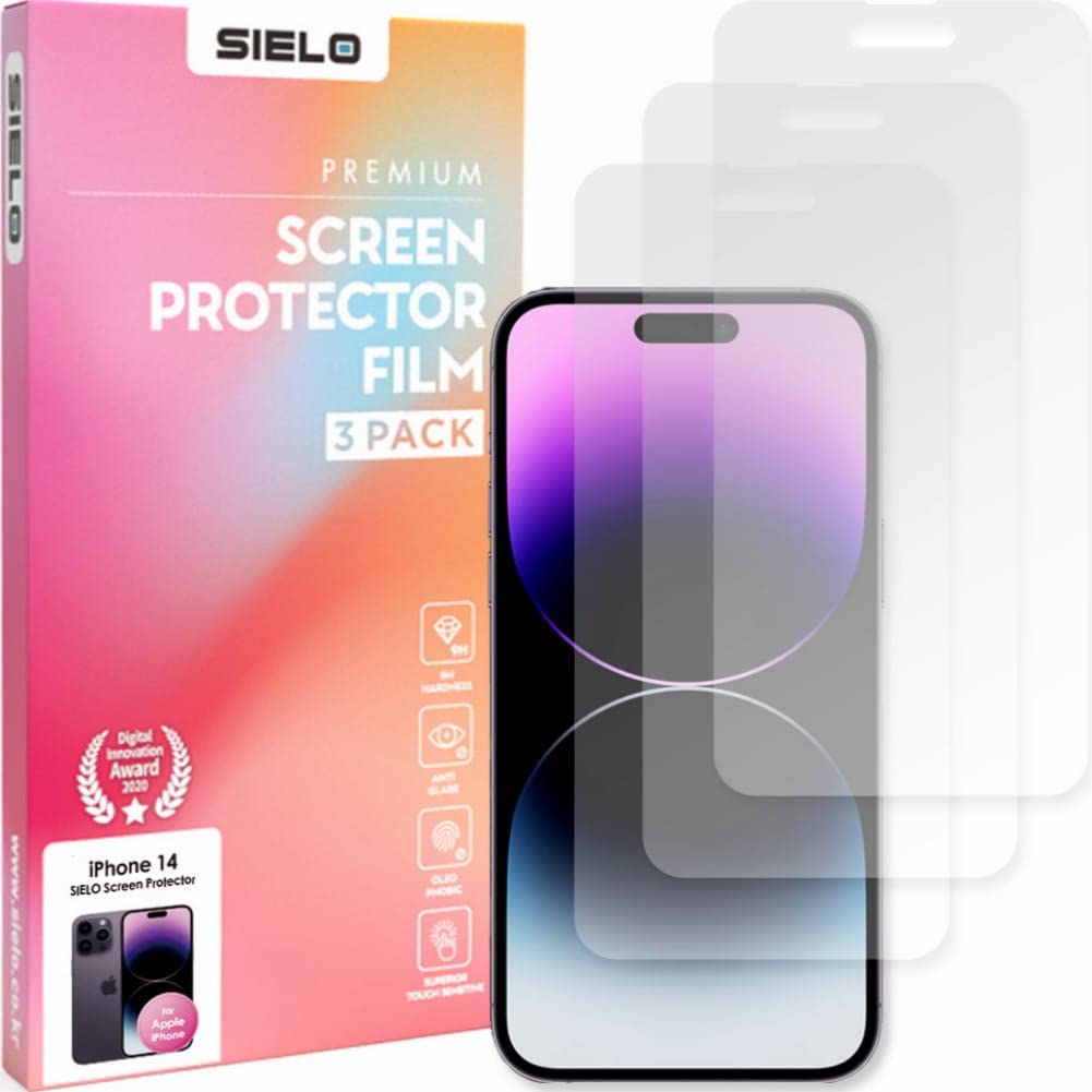 3 Pack Matte Screen Protector, 9H Hardness Shatterproof & Paperlike PET...